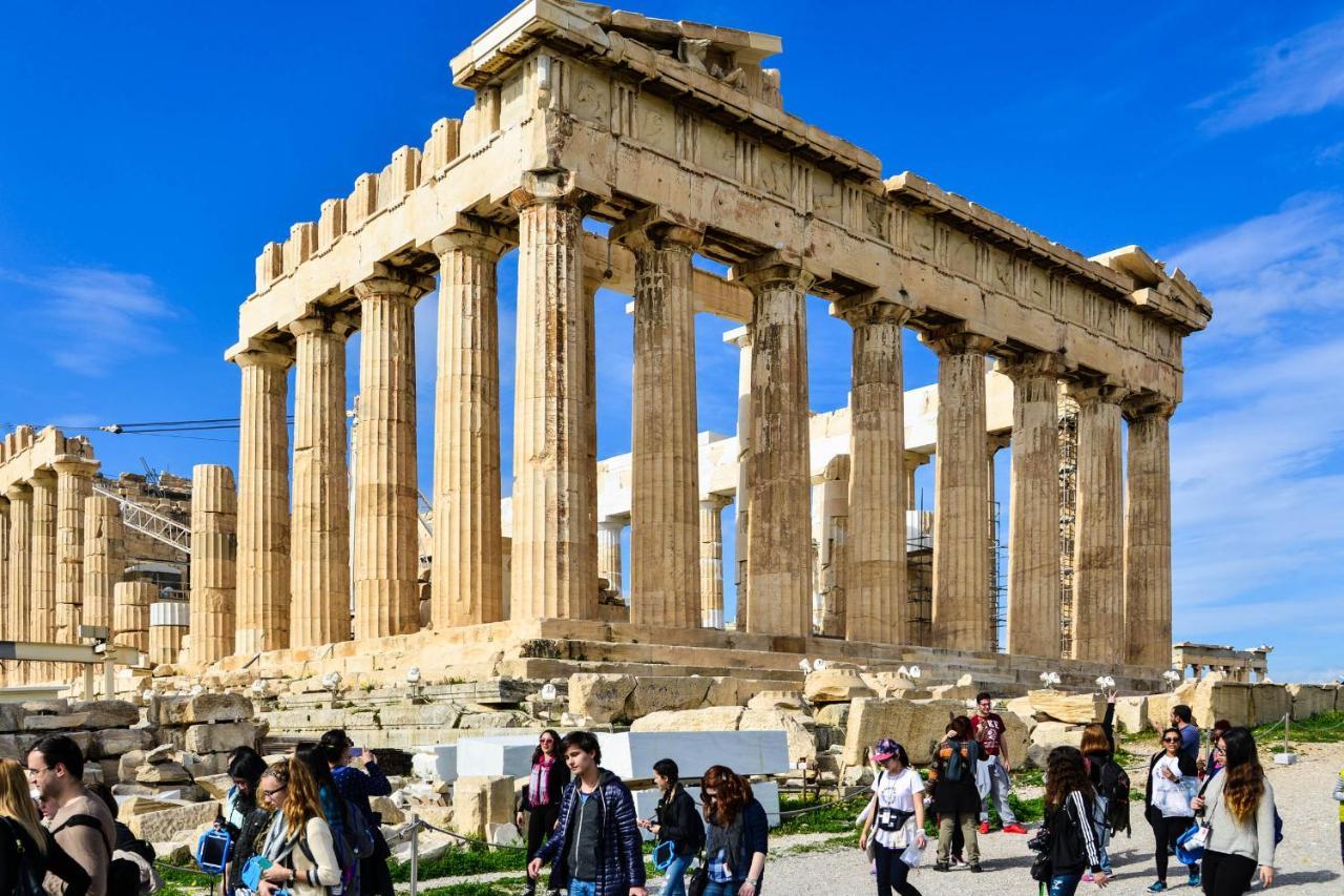 Athens Cozy Studio 4 Min Walk To The Acropolis Hil Lejlighed Eksteriør billede